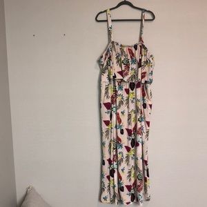 Floral maxi dress